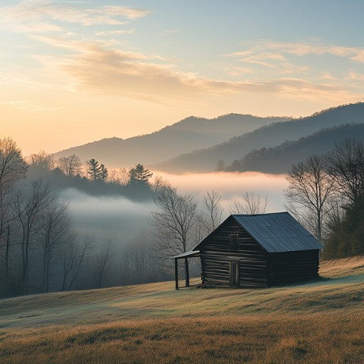 This instrumental piece captures the essence of yearning in the appalachian mountains, featuring a soulful combination of the banjo's plucked strings and the gentle hum of nature. The composition is grounded in traditional appalachian folk, highlighting emotional depth. The melodies flow gently, creating a dynamic balance between melancholy and solace.