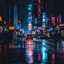 funky urban beats with lively night time energy