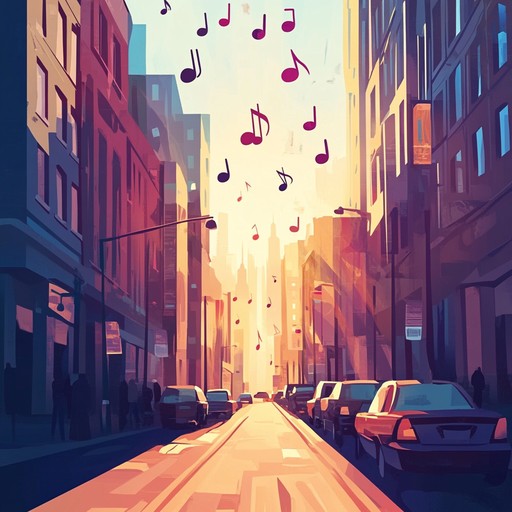 A vibrant instrumental hip hop track that blends energetic beats with playful melodies, evoking feelings of joy and positivity as it takes listeners on a sunny urban journey.