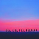 hypnotic military rhythm with entrancing background sounds.