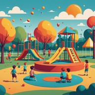 bright and cheerful children's celebratory song