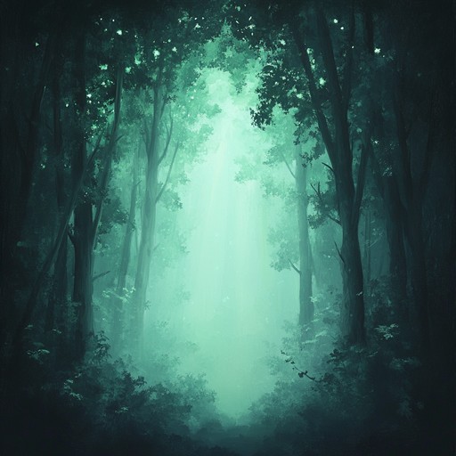 Imagine walking through an enchanted forest where every leaf shimmers and glows under a soft, mystical light. The world feels suspended between dreams and reality, with every note conveying a sense of wonder and serenity. The music flows like a gentle stream, enveloping the listener in a cocoon of tranquility and otherworldly beauty.