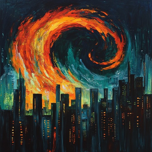 An exhilarating instrumental that fuses torch lounge vibes with electrifying rhythms, evoking the sensation of wandering through a vibrant city alive with neon lights. The melodies kindle passion and excitement, setting the night ablaze.