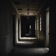 eerie soundscape filled with haunting whispers