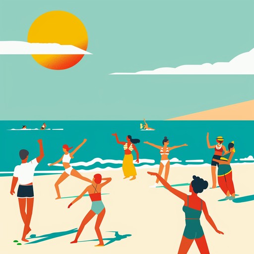 A captivating fusion of soulful melodies and samba rhythms that evokes the warmth of summer days and the joy of dancing on the beach