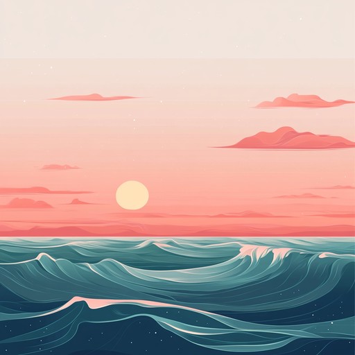 A gentle instrumental cumbia piece that captures the essence of a peaceful sunset along the colombian coast, featuring soft acoustic guitar melodies and soothing rhythms that evoke the calming sounds of ocean waves.