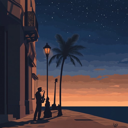 An instrumental mambo piece that evokes introspective thoughts and memories, blending traditional cuban rhythms with a contemplative atmosphere, perfect for solitary nights under the stars.