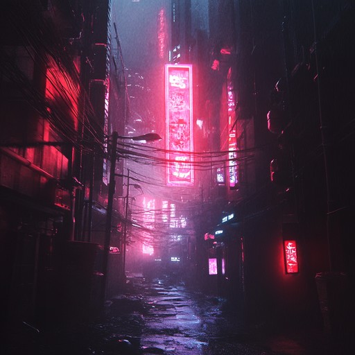 Dive into a high energy j pop track, bursting with aggressive techno beats and synths. The song channels the chaotic energy of urban life, fuelling an intense, vibrant atmosphere.