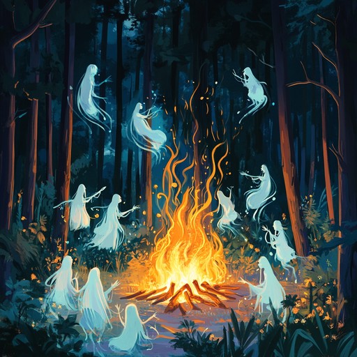 This track blends lively tribal hand drums with enchanting flutes and playful marimbas, creating a whimsical atmosphere that transports listeners to a magical forest celebration. Animal calls and natural soundscapes add to the fantastical ambiance