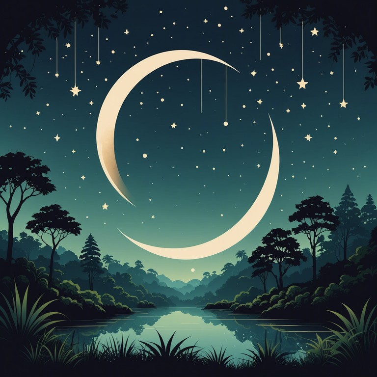 This enchanting instrumental utilizes the melodious charm of a kalimba to transform classic nursery rhymes into an exotic, soothing lullaby experience, perfect for calming nights under starlit skies.