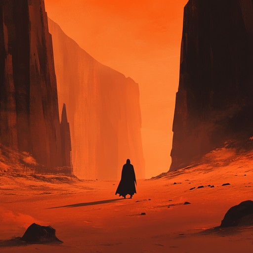 Enter a sinister journey through the nocturnal desert where ominous whispers and ancient melodies blend into a haunting middle eastern soundscape, evoking the shadows of forgotten times