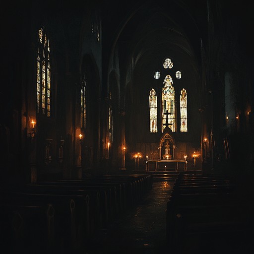 A somber gospel composition featuring deep, resonant harmonies and a slow, reflective tempo. The piano leads the piece, supported by an organ to deliver a melancholy yet uplifting spiritual experience. The arrangement emphasizes heartfelt emotions, perfect for contemplation or introspective moments.