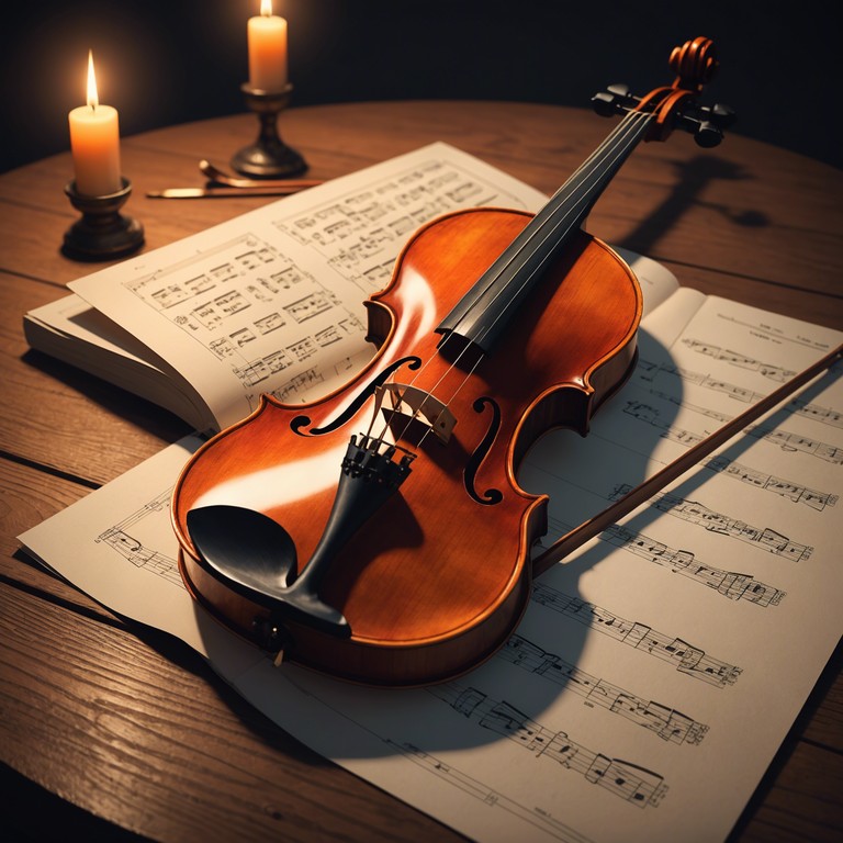 In this alternative version, the music intensifies, with violin solos that echo the deep affections carried through generations. The composition maintains a sentimental tone but with a slightly more profound and sustained emotional pull, intended to capture the intricate nature of affection and remembrance.