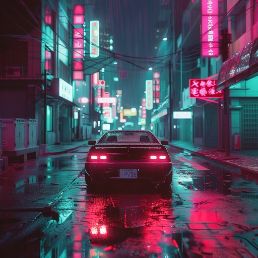 The song takes you on a dreamy, atmospheric ride through a bustling metropolis at night, with shimmering synths, pulsing basslines, and sparkling arpeggios painting a vivid picture of city lights and urban energy. The melody is wistful yet hopeful, evoking a sense of longing and possibility as you navigate the city streets.