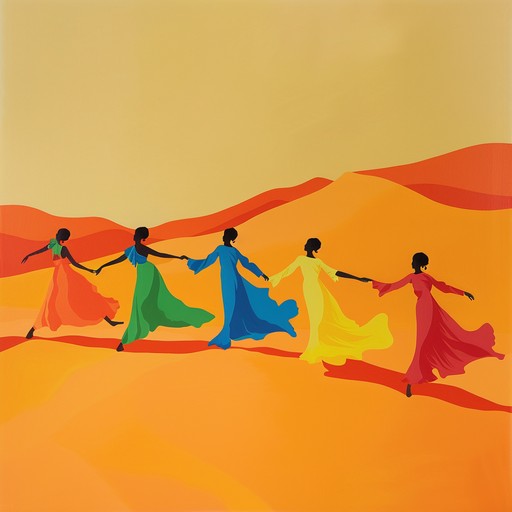 Experience the vibrant and soulful rhythms of desert cultures with a dance centric instrumental track. This piece combines traditional instruments like the darbuka with modern electronic layers to create a euphoric and moving soundscape. Perfect for an uplifting and ethnically inspired journey.