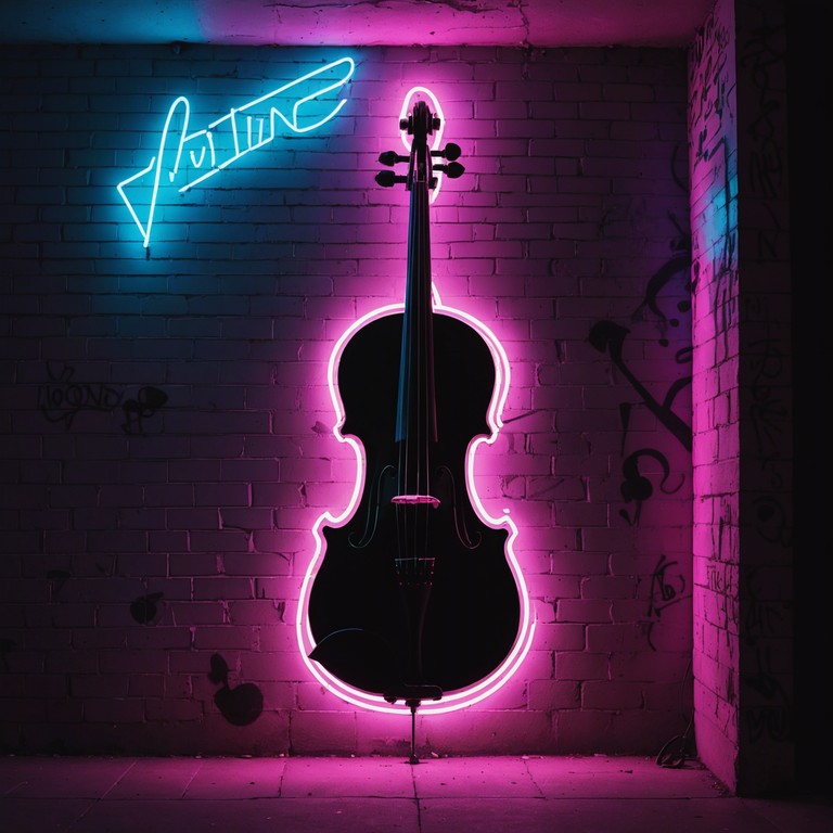 An audacious blend of classical techniques with underground electronic beats, creating a sound that's both rebellious and enthralling. The electric violin’s cries echo the angst and energy of freedom fighters, intertwined with gritty synthesizer accents for a modern twist.