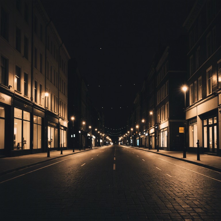 This track captures the essence of peaceful yet vibrant urban nightlife through a blend of mesmerizing electronica and soothing beats. Imagine a serene night walk in a bustling city, where the lights blend with the stars above.