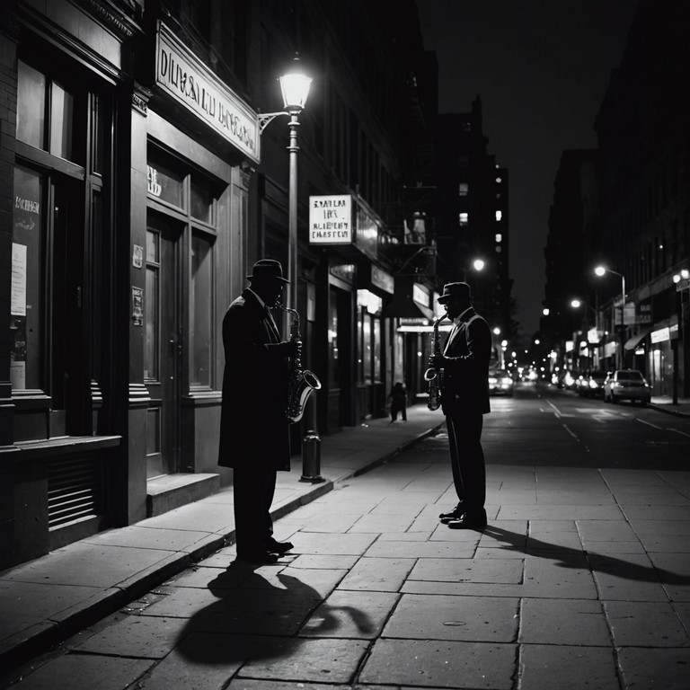 Imagine wandering through harlem's historic landscapes, a gentle breeze carrying the deep, soulful sounds of a saxophone, weaving stories through its notes, telling of heartache, hope, and the serene beauty of solitude under the starry sky.