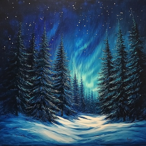 This alternate version delves deeper into the contemplative silence of a winter's night, with extended harmonics and a slower tempo that allow listeners to fully immerse themselves in the tranquility of the season. Imagine a world where snow dampens all sound, and all that remains is the gentle play of crystalline tones against a backdrop of quietness.