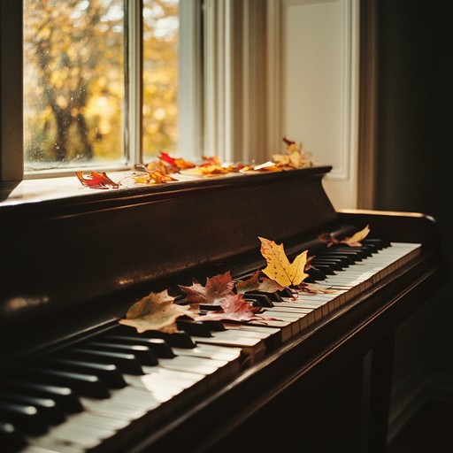 An introspective solo piano composition that encapsulates the atmosphere of a perfect autumn day, with its cool breeze and colored leaves creating a canvas of serene, reflective moods. This piece is an invitation to slow down and embrace the beauty of change.