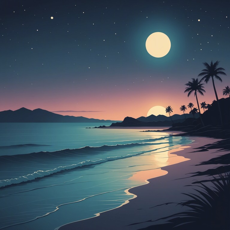 A soothing symphony playing through the twilight hours, guided by the soft tones of an electric piano, blending perfectly with a swing rhythm to create a deeply relaxing nighttime atmosphere.