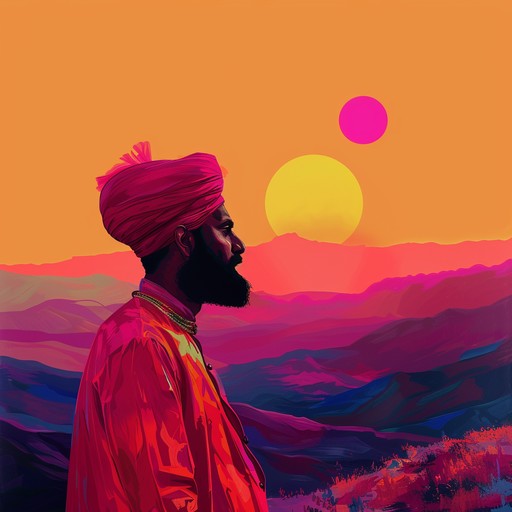 Infuse traditional punjabi bhangra rhythms with modern electronic beats and melodies to create a vibrant, energetic soundscape perfect for high-energy dance sequences or festive community gatherings. This track leverages the upbeat essence of bhangra complemented by contemporary sound enhancements to appeal to a global audience.