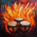 an intense samba instrumental embodying fiery love, desire, and passion.