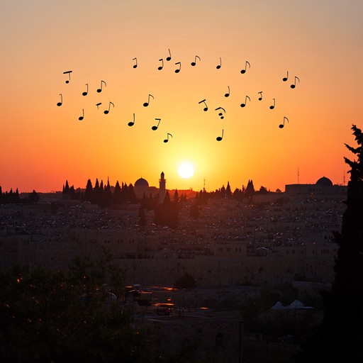 An emotionally charged instrumental violin composition that conveys the deep sorrow and enduring spirit of the jewish people, reflecting on the historic struggles and hopes associated with jerusalem.