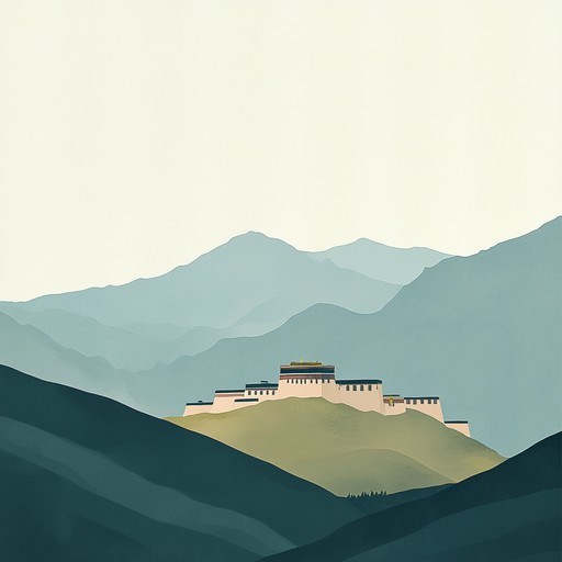 This composition captures the tranquil spirit of tibetan monastic life, utilizing traditional techniques and meditative rhythms played on tibetan singing bowls to evoke a sense of peace and timelessness.