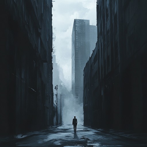 A tense instrumental that paints the loneliness of empty city streets at night using experimental rock elements and haunting melodies to evoke unease.