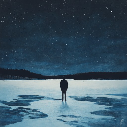 This instrumental piece evokes the loneliness of finnish winter nights, with gentle melodies that reflect a deep yearning and the quiet beauty of the northern landscape.