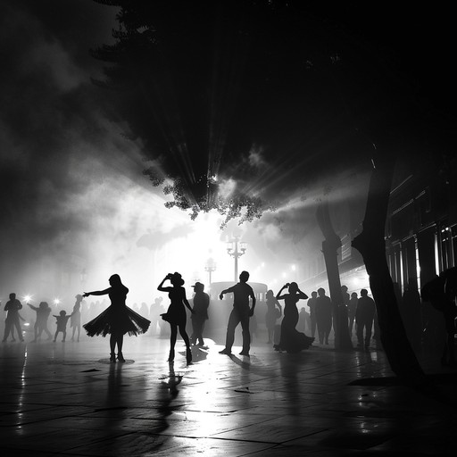 Immerse yourself in the shadows with this seductive mambo, featuring rhythms and melodies designed to create an aura of mystery and allure. The enchanting dance will draw you into its enigmatic spell.