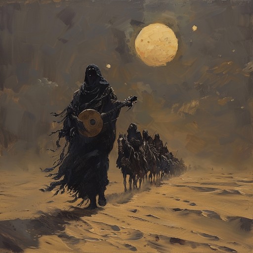 Explore the profound yearning of desert life with this instrumental, where ethnic sounds and evocative melodies create a timeless narrative of longing and resilience