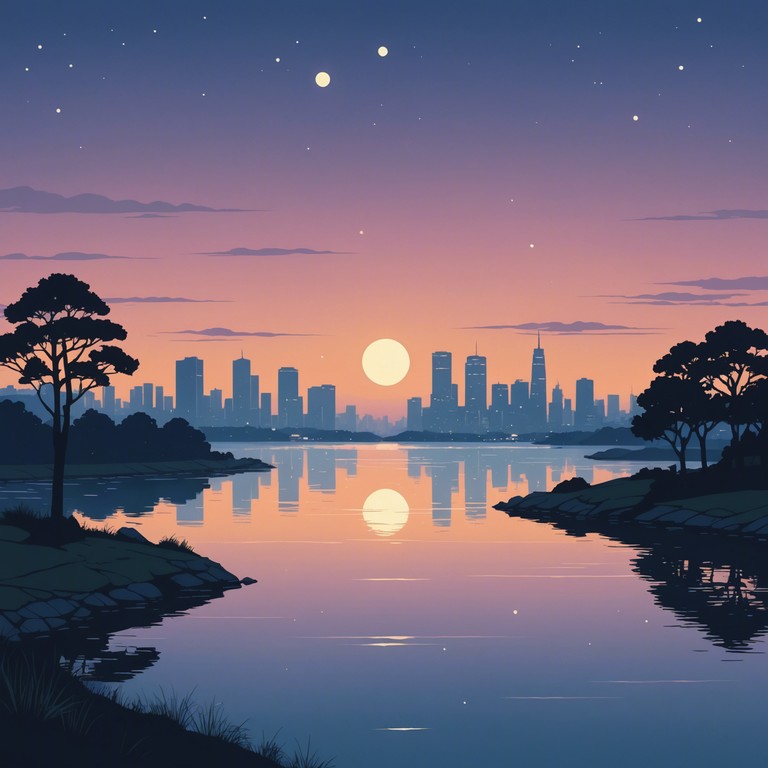 This track features gentle, evocative melodies that capture the essence of a tranquil evening in seoul. Its contemplative tone invites listeners to reflect and unwind, regardless of their geographical locations. The minimalistic approach with a focus on piano allows the complexity of emotions to flow through subtly and create an immersive auditory experience.