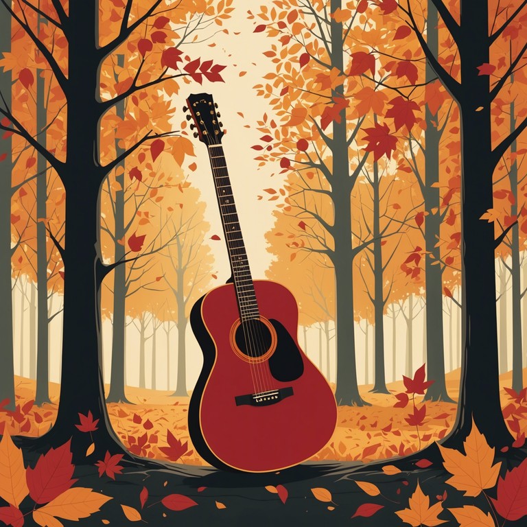 This composition features a series of tender and introspective melodies that evoke a sense of deep contemplation and emotional revelation, reminiscent of a quiet walk through a serene, autumnal forest with leaves cascading softly to the ground.