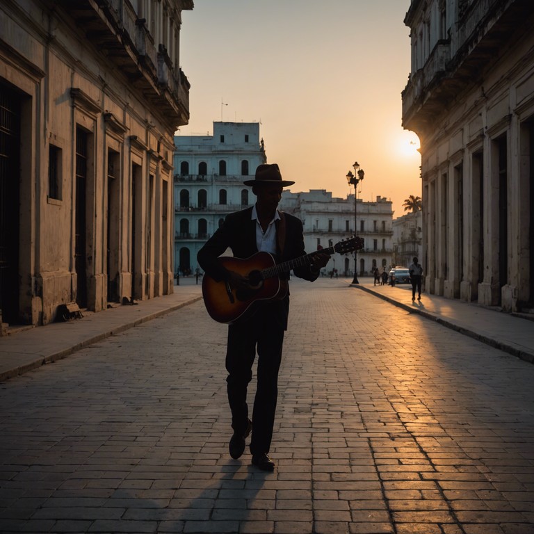 In this unique instrumental track, traditional afro cuban rhythms blend seamlessly with deep, somber melodies, evoking a sense of introspection and melancholy. The music captures the essence of a reflective evening in havana, where the vibrant culture meets the quiet moments of solitude.