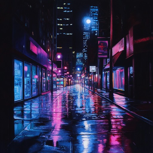 An instrumental phonk piece combining deep basslines, haunting melodies, and atmospheric textures to create a soundscape that reflects the emotional solitude of wandering alone through the neon lit streets of a sleeping city, evoking feelings of nostalgia and unresolved yearning.