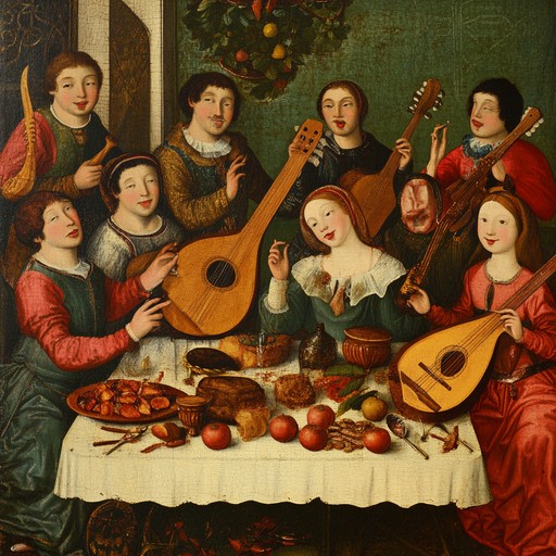 A spirited and rhythmic composition that transports listeners to an ancient medieval festival, where troubadours enthrall the crowd with their enchanting tunes. The lively lute melodies create a vibrant and nostalgic ambiance