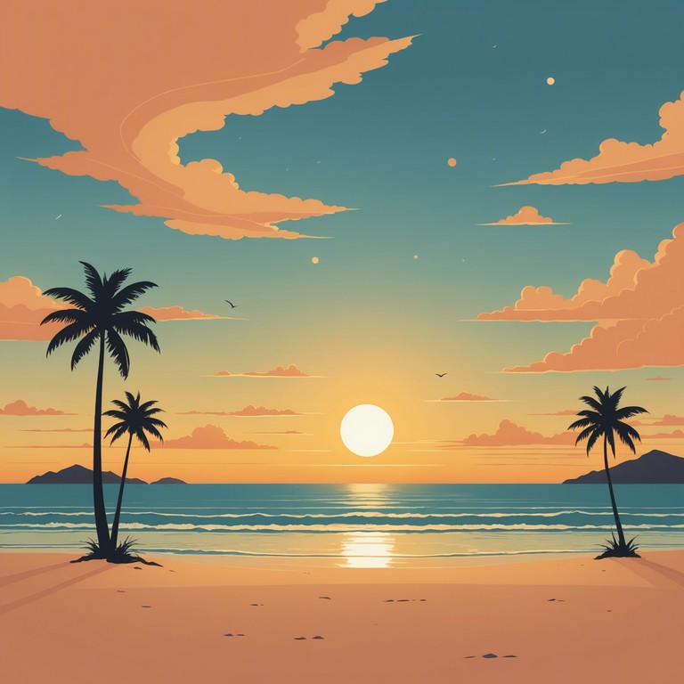 An instrumental piece that captures the essence of a perfect sunset evening with a fusion of ecstatic chill and classic jack swing. The track features lively yet relaxed grooves that transport the listener back to the golden audio era of the 90s. It's an embodiment of joyous, carefree vibes, effortlessly combining smooth transitions, upbeat tempos, and soulful melodies.