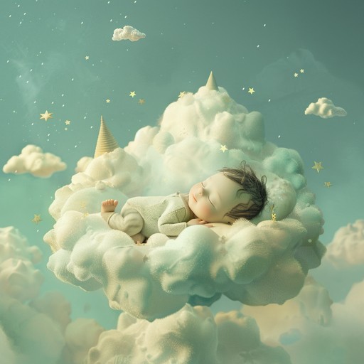 This soft and calming nursery rhyme features delicate melodies and peaceful harmonies that create a tranquil atmosphere perfect for bedtime. The slow, rhythmic tempo mimics the steady breathing of a sleeping baby, while the warm tones of the instruments evoke a sense of safety and comfort. As the song progresses, it takes the listener on a gentle journey through a dreamland filled with fluffy clouds, friendly animals, and twinkling stars. The music is designed to relax both baby and parent, easing them into a restful night's sleep.