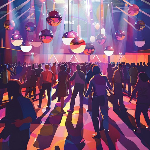 Dive into an electrifying blend of nostalgic disco funk beats, designed to transport listeners back to the golden age of dance floors. This instrumental track combines infectious basslines, shimmering synths, and tight drum grooves to create an irresistible groove that's both retro and timeless. Let the magic of the past dance in your ears once more.