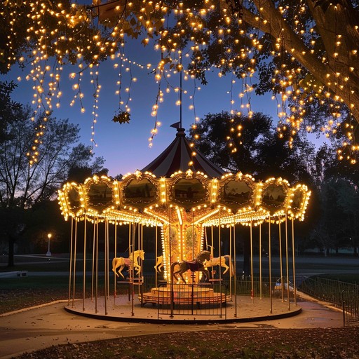 An entrancing waltz that whisks listeners away to moonlit nights spent on beautifully adorned carousels. Orchestral and electronic elements intermingle, creating a magical soundscape that recalls the charm and mystery of bygone eras.