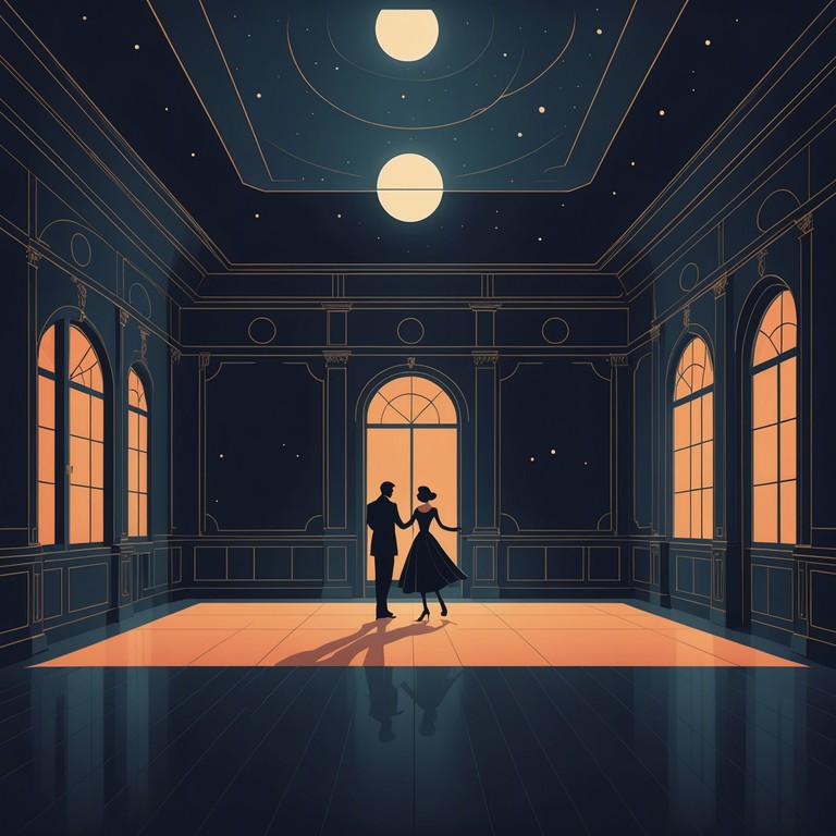 In this piece, the echoing, haunting sounds of a classic accordion intertwine seamlessly with a brooding tango rhythm, creating a mysteriously dark atmosphere perfect for a dimly lit, secretive tango dance. The composition draws on elements of traditional argentine tango while plunging into a deeper, almost sinister emotional palette.