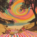retro infused melodies, drenched in hazy vibrant soundscapes.