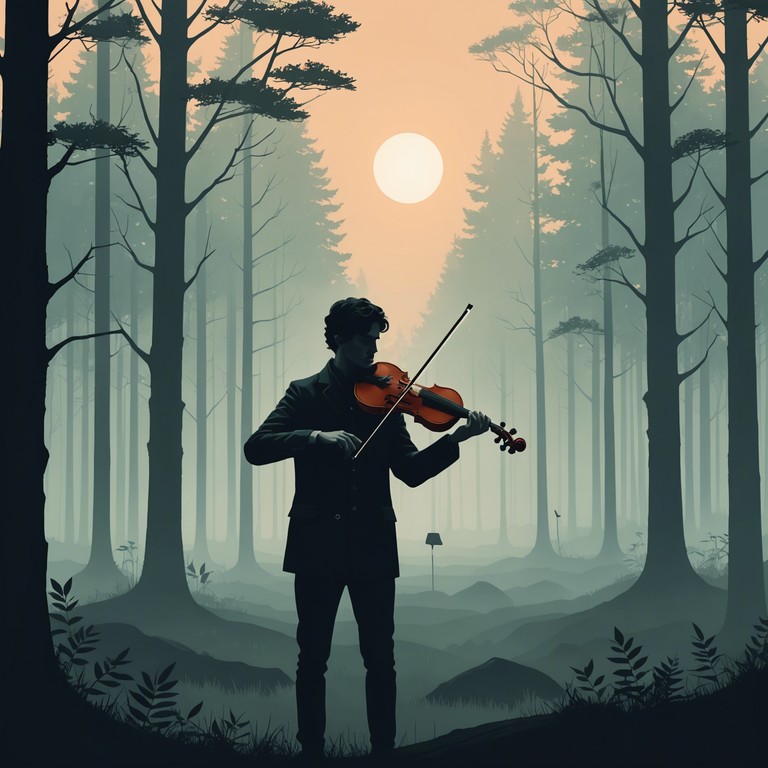 Imagine a composition where delicate string arrangements weave through the narrative of a history untold, with echoes of heroes and civilizations that once flourished, now remembered through the hauntingly beautiful caresses of violin melodies.