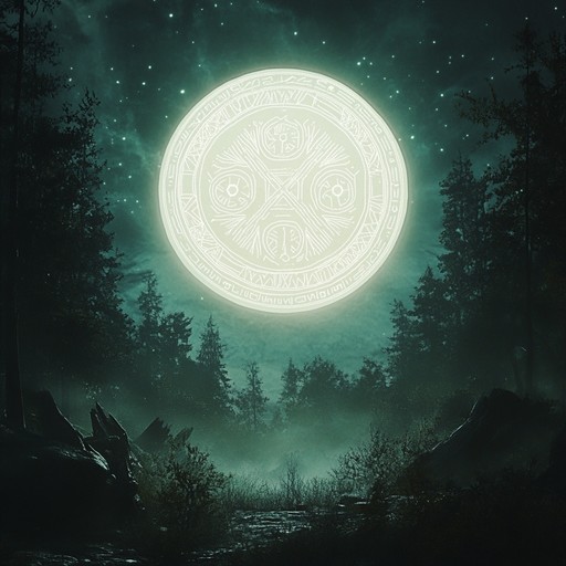 An atmospheric exploration blending sacred tribal drums with celestial sound textures, evoking a sense of the mystical cosmos and ancient wisdom, making for a deeply spiritual and immersive experience