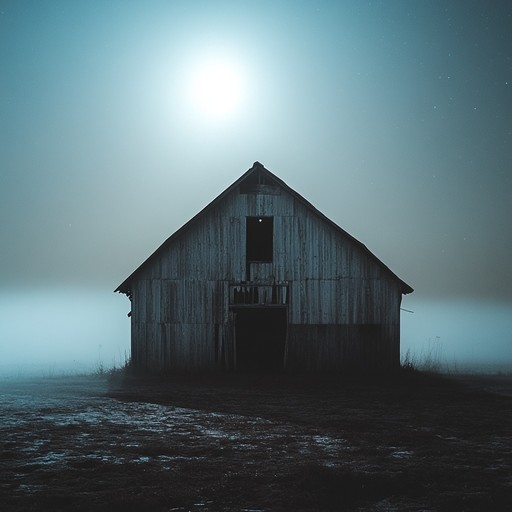 A haunting instrumental country track that weaves eerie melodies with the twang of a dobro, echoing through desolate fields and abandoned barns under a moonless sky.