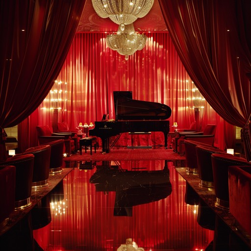 A sensual slow jazz track featuring sultry saxophone melodies, accompanied by gentle piano harmonies. The arrangement creates an opulent atmosphere, ideal for intimate, romantic moments. Rich textures and soft dynamics provide a luxurious soundscape reminiscent of high class lounges. The saxophone solos are both passionate and mysterious, weaving a narrative of romantic intrigue perfect for late night encounters.