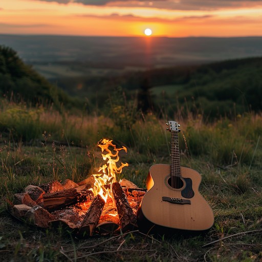 Visualize an evening filled with affection as the sun sets, painting the sky with warm hues. The gentle guitar chords embody a romantic ambiance, bringing to life the sheer beauty of heartfelt moments shared under the twilight. This tune is an ode to love and nostalgia, inviting listeners into a serene world of tender memories and soulful connections.