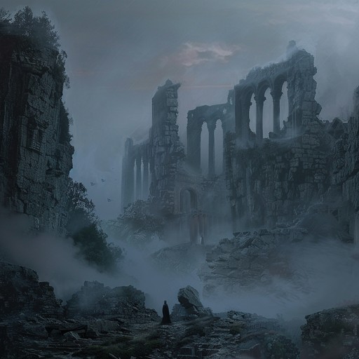 This composition evokes a desolate kingdom's rise and fall through lush strings and poignant piano, building a somber narrative with cinematic orchestration.